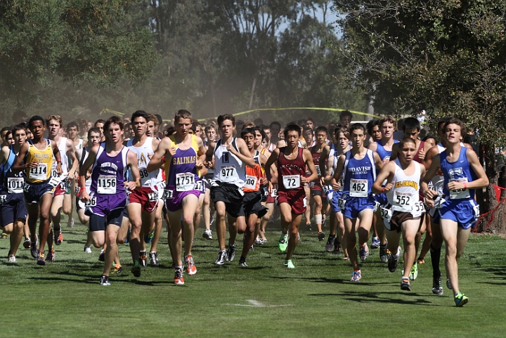 2010 SInv D1-001.JPG - 2010 Stanford Cross Country Invitational, September 25, Stanford Golf Course, Stanford, California.